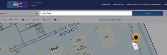 Don’t miss StageStrike at The NAMM Show 2025—where innovation takes center stage!