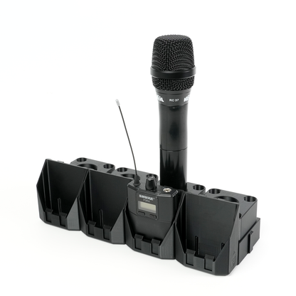 StageStrike Corporate Starter Kit — 4 packHolders and 4 miQbs for corporate AV events
