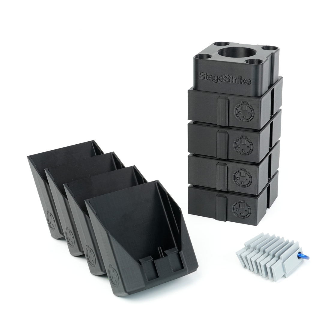 Corporate Starter Kit neatly organized — wireless gear management for corporate events