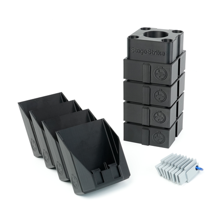 Corporate Starter Kit neatly organized — wireless gear management for corporate events