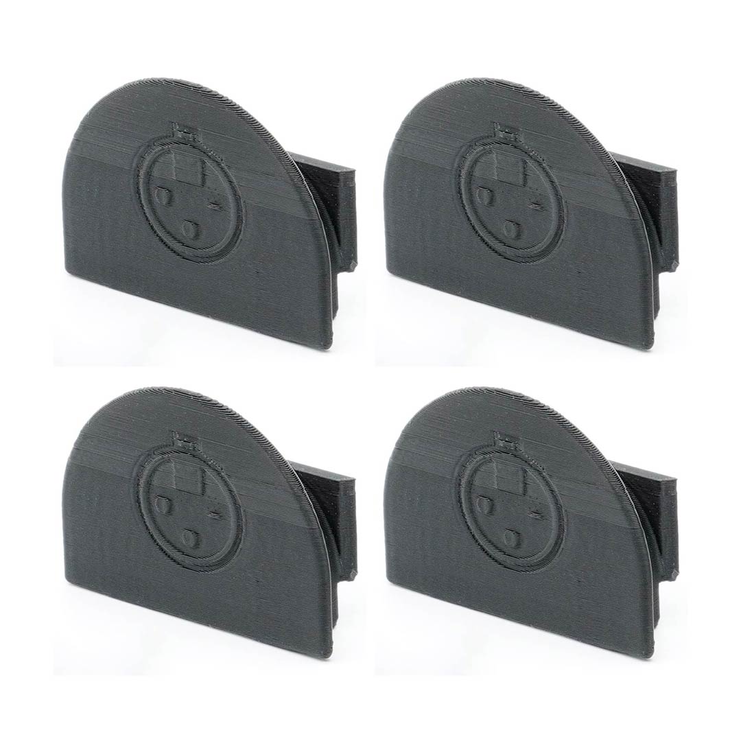 iemClip(4) four-pack — IEM cable management clips for packHolder systems