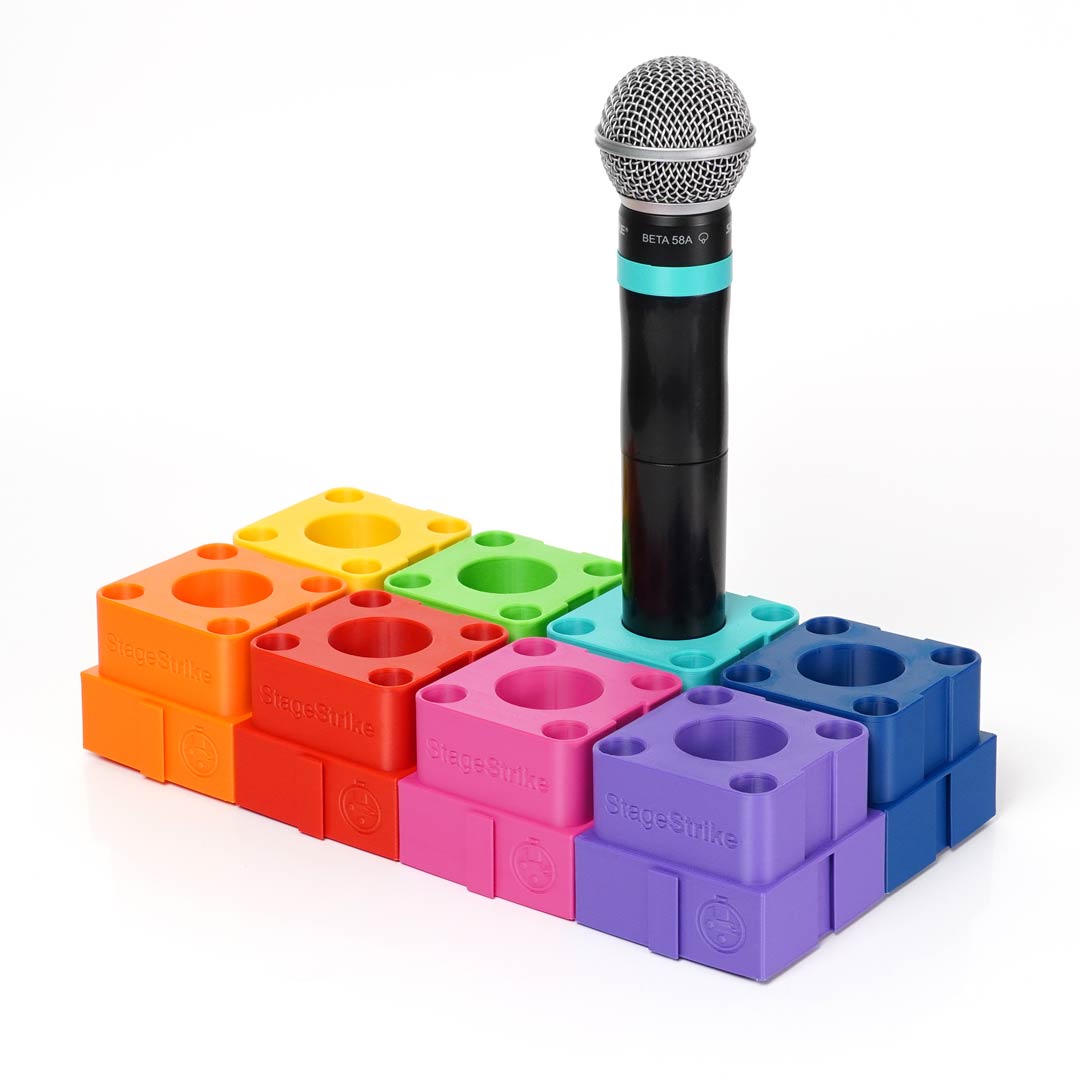 miQb(8) full color-coded configuration for live audio mic management