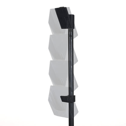packHolder(4) with packTotem clip and wireless bodypacks — transparent background