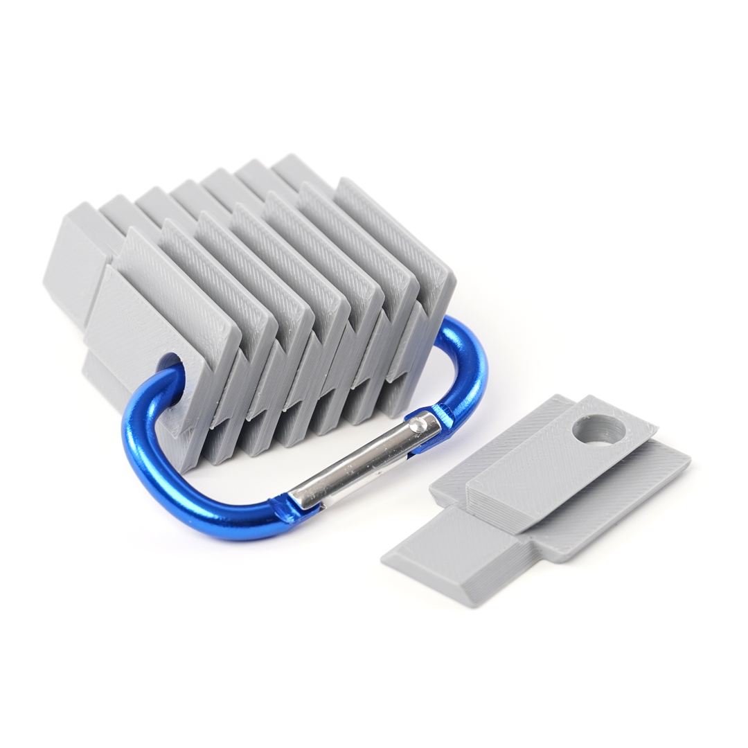 keyClip(8) — packHolder to miQb interface clip - set of 8