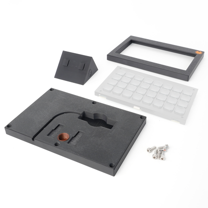 deckFrame(32) assembled — Stream Deck mic stand mount by StageStrike