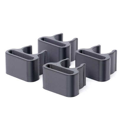 soloClip P4(4) 4-pack — Mic stand mounting clip for FZone P4 wired headphone amp - Set of 4